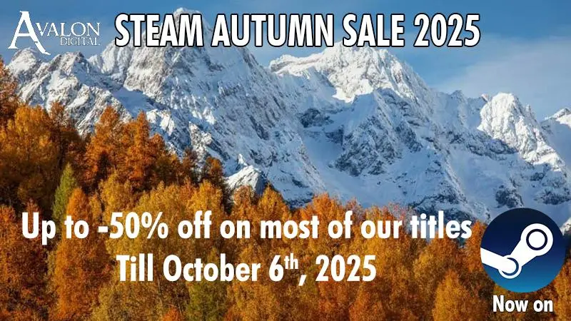 Avalon Digital - Steam Autumn Sales